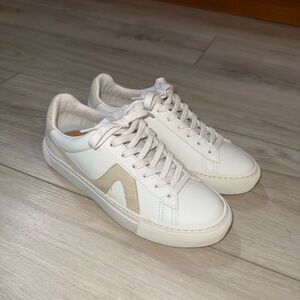 KOIO Cream Vegan Leather Sneakers